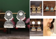 Vogem indische ohrringe jhumka - ohrringe,