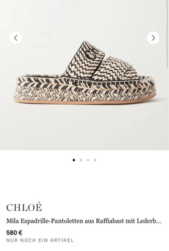 Chloé sandalen größe - chloé,