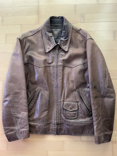 Sportliche lederjacke aus - sportliche,