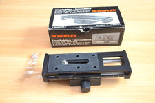 NOVOFLEX CASTEL-K EINSTELL- / STEREOSCHLITTEN für Nah- / Stereoaufnahmen in OVP!