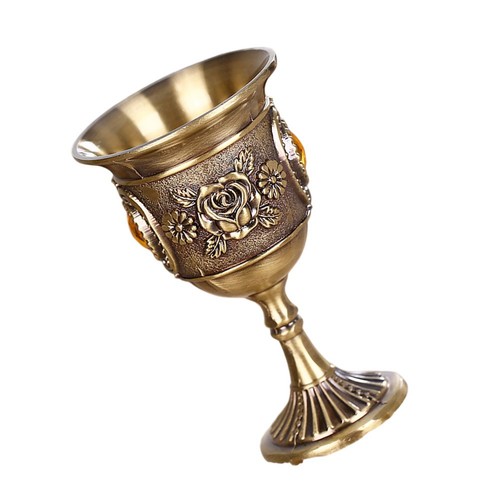 Metall vintage weinbecher - metall,