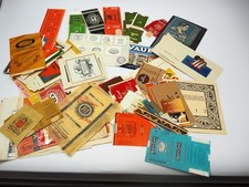 Grosse Sammlung Zigaretten Zigarren Schachteln Banderolen Werbung leer