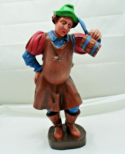 Geschnitzt holz figur skulptur - geschnitzt,