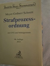 Meyer-Goßner / Schmitt, StPO