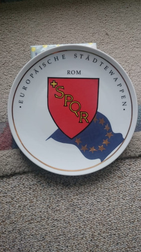 Porzellan wandteller - porzellan,