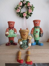 Konvolut  Ton Topf Figuren