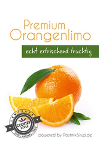 Premium orangenlimonade - ,
