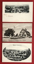 3 x AK EIBENSTOCK um 1900/10 Stadtansichten und Bielhaus  ( 75580