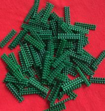 80 Ministeck Einserstreifen Streifen Steine Mosaikstein Farbe 31605 dunkelgrün