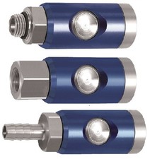 Druckluft Sicherheitskupplung Pneumatik Entlüftungskupplung mit Druckknopf