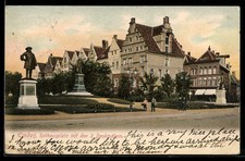 Emden, Rathausplatz mit drei