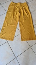 Sommerhose mit weitem Bein, senffarben Gr.XXL