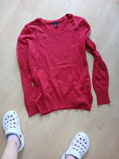Strickpulli rot Gr. M von H&M