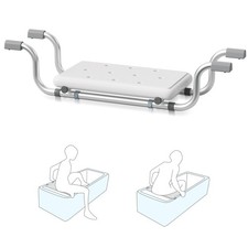 Badewannensitz 72-82cm Duschsitz DuschHocker Wannensitz Rutschfester Badestuhl