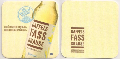 Gaffel kölsch bierdeckel - -,