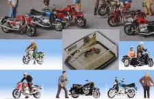 Noch H0 1:87 MOTORRAD Bikes