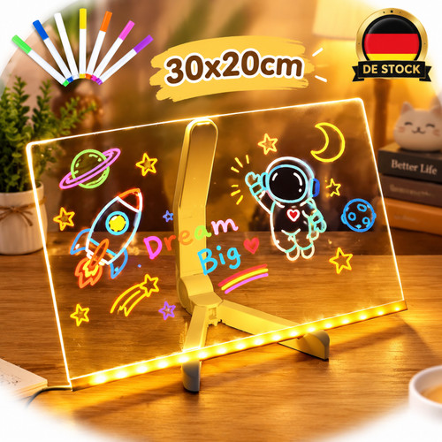 Led notiztafe leuchtendes - led,