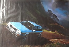 Audi 80 B4 Typ 89 Avant Orginal Poster Bild DIN A0