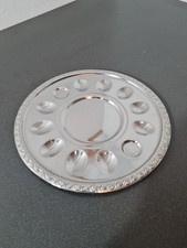 Eierplatte Russische Eier Metall Servierteller Eier