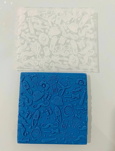 Acryl keks stempel väter hut - keks,