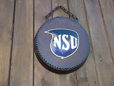 NSU- EMAILSCHILD,OLDTIMER,ANTIK,WERBUNG,MOTORRAD,SAMMELN,SCHEUNENFUND