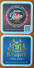 1 Bierdeckel Bergquell Brauerei Löbau/Lausitzer Porter