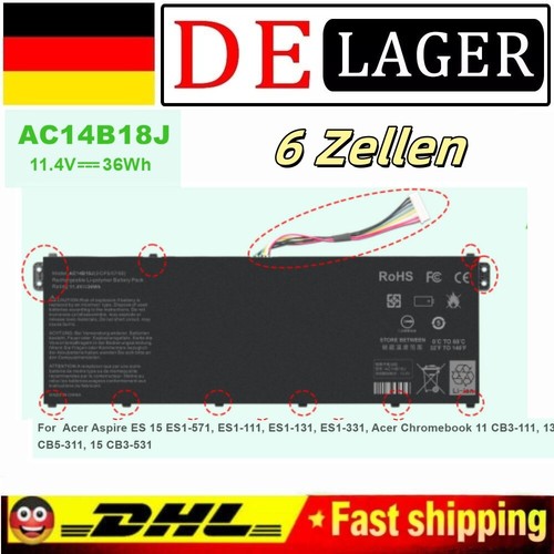 Ac14b18j ac14b13j akku für - ac14b18j,
