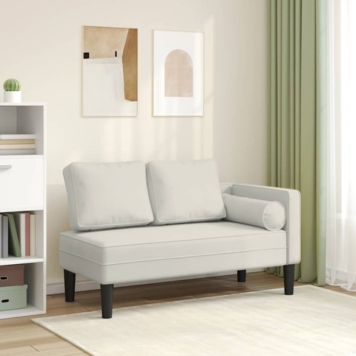 Vidaxl chaiselongue mit kissen - mit,