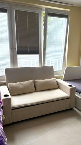 Sitzer schlafsofa beige - schlafsofa,