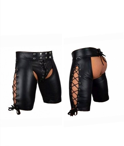Männer halbhose lederoptik - männer,