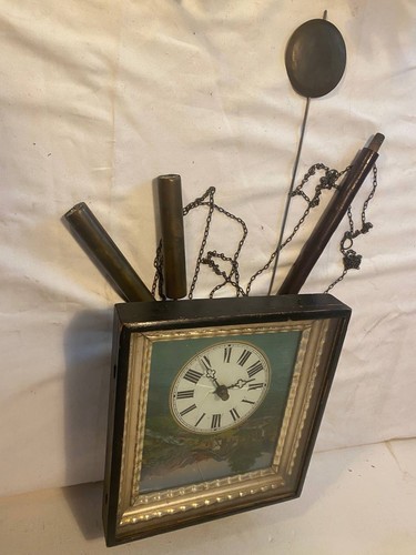 Antike schwarzwälder wanduhr - schwarzwälder,