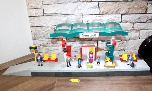 Playmobil bahnsteig neustadt - playmobil,