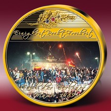 Fall der Berliner Mauer 1989 - 70 MM & 110 GRAMM - MEDAILLE - VERGOLDET - SELTEN