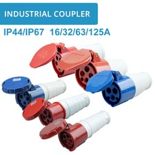 Drehstrom Stecker Kupplung SET