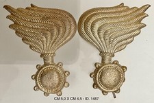ITALIAN ARMY PAIR OF FLAMES