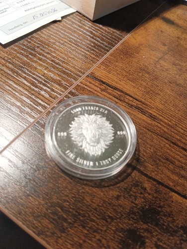 5000 francs mandala lion - -,