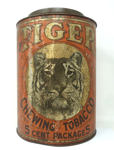 Vintage tiger kautabak - tiger,