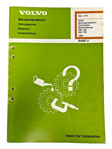 Volvo service handbuch - volvo, service-handbuch