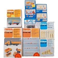 PREISER ROCO Konvolut 1:87 Bausätze 1142 Wechselaufbau Dreiseitenkipper Bau