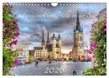 Stadtansichten von Halle an