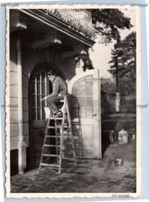 Maler bei der Arbeit um 1955 -