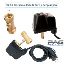 Trockenlaufschutz Gartenpumpe