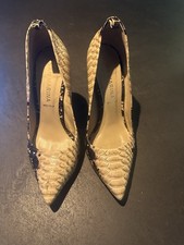 Leder high heels stilettos - leder, heels,