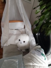 baby beistellbett holz zusammen mit Reisebettchen, Kinderstühlchen und Töpfchen