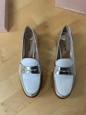 Miu Miu Loafer Leder Größe