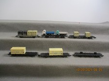 Markenlos Spur H0m Div. Güterwagen Containerwagen u.a. Set 6-tlg ohne OVP C112