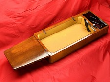 SINGER Nähmaschine Holzfuß mit Ausziehbrett Tisch 201 306 316 319 215