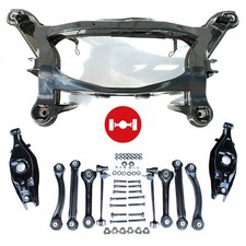 ORIGINAL HINTERACHSE ACHSTRÄGER MERCEDES W202 S202 FEDERLENKER QUERLENKER SATZ