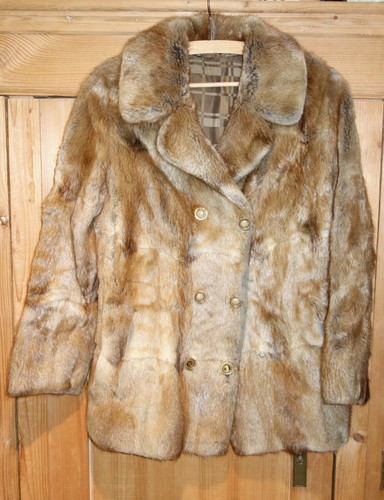 Bisam wammen jacke 40 - gr.,