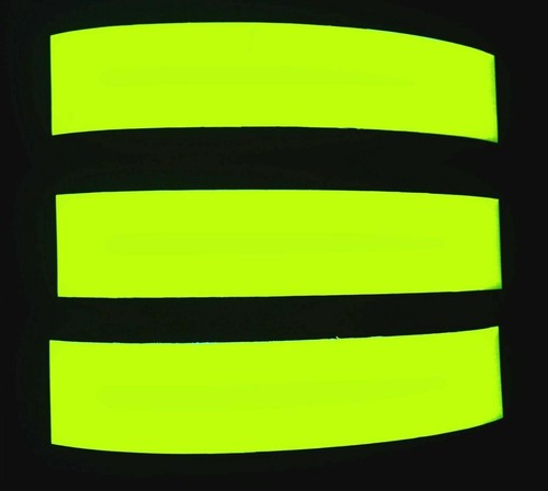 Neon gelb leuchtband - 3,
